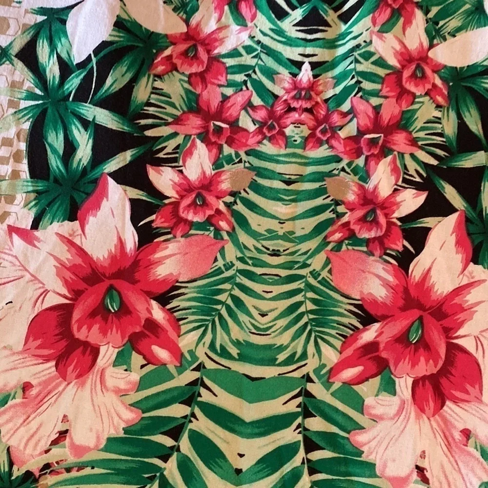 𝅺alfani womens floral skirt; size 10
